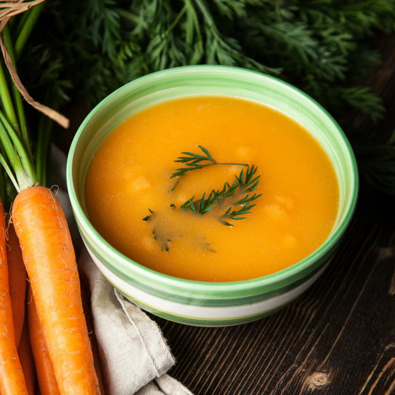 Ginger Carrot Immunity Boosting Soup - Nosh Detox
