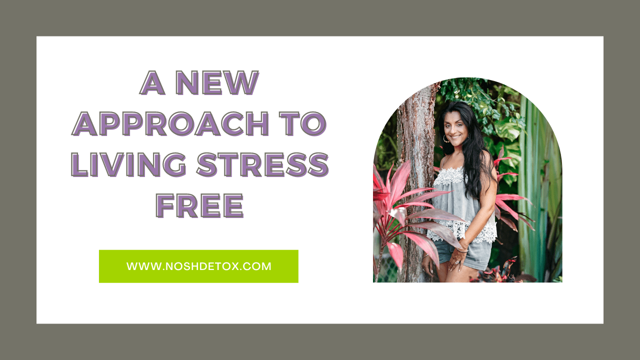 A New Approach To Living Stress Free - Nosh Detox