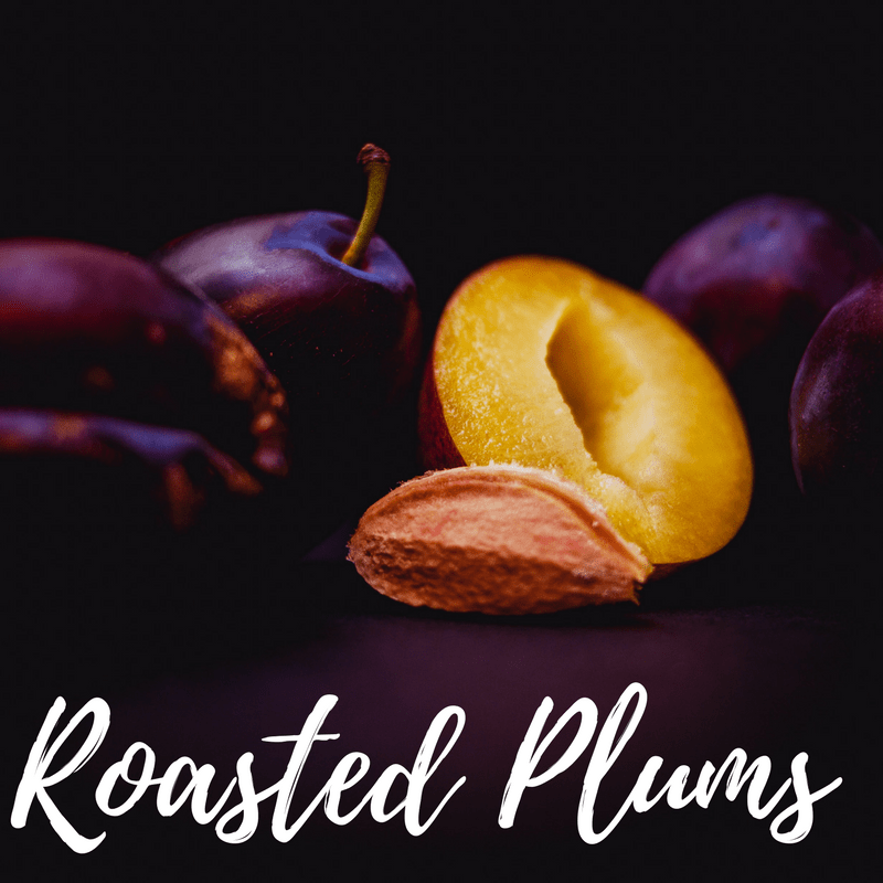Christmas Roasted Plums - Nosh Detox