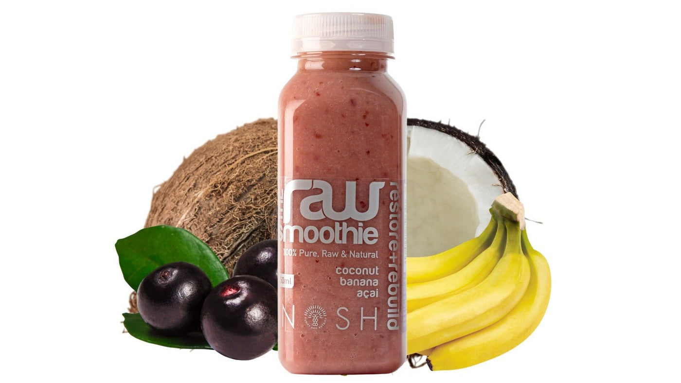 The Raw Smoothie – Coconut, Banana, Acai